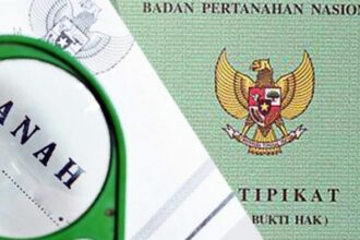 sertifikat tanah warisan